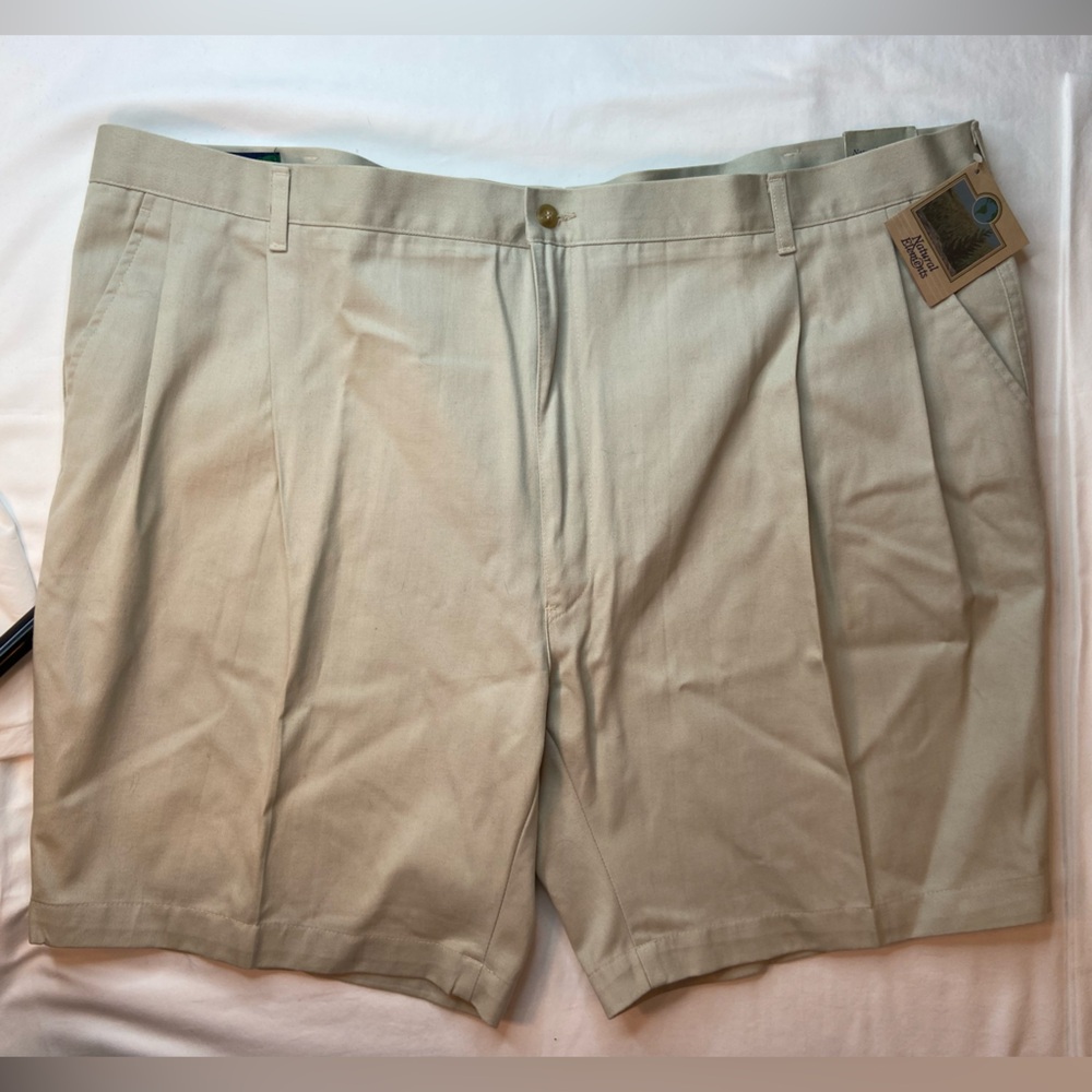 NWT, Natural Elements Men’s Chino Khaki Shorts,‎ Size 50